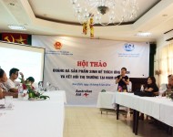 Hội thảo quảng bá sản phẩm sinh kế thích ứng BĐKH và kết nối thị trường tại Nam Định